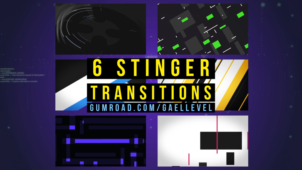 free stingers for streamlabs obs